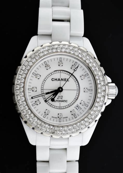 Chanel j12 white watch